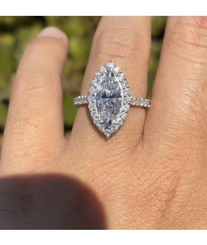 Super deal !! Marquise diamond ring 2.20 carat certified 
