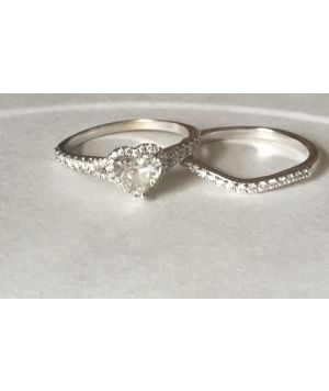 Kay jewelers heart on sale shaped promise ring