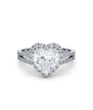 1.50 Carat F Color VS2 Certified Engagement Ring