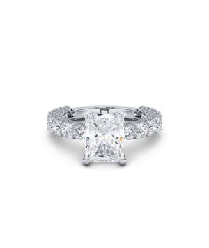3 Carat F Color VS2 Certified Engagemnet Ring