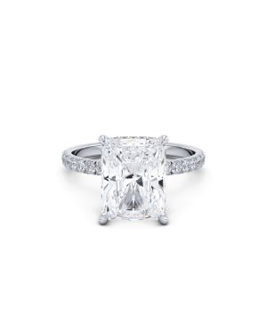 3 Carat F Color VS2 Certified Engagemnet Ring