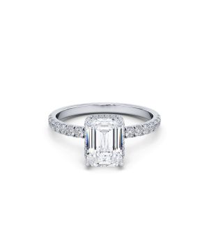Certified 1-carat Engagement Ring, F VS2