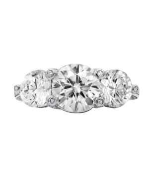Handmade 4.81 ct classic diamond  engagement ring set.!!!