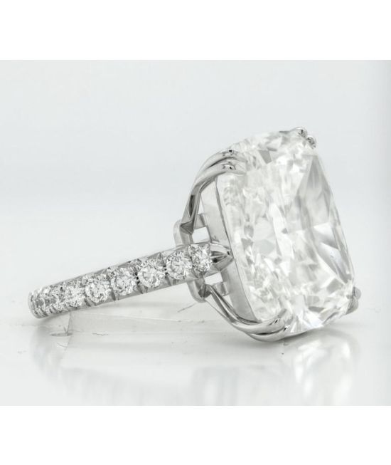 Natural diamond 5.20 ct diamond clarity enhanced diamond 