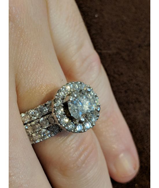 Neil lane round engagement rings clearance