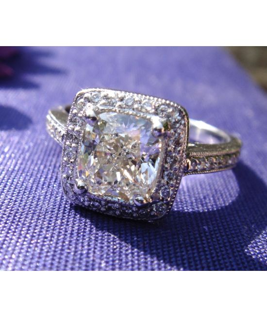 Kay cushion cut engagement rings best sale