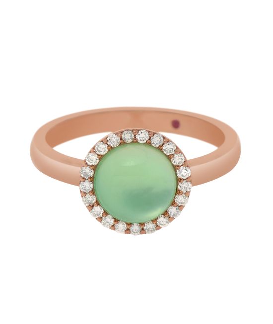 Roberto Coin 18K Rose Gold, Lemon Quartz 1.85ct. and Diamond
