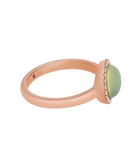 Roberto Coin 18K Rose Gold, Lemon Quartz 1.85ct. and Diamond Roberto Coin 18K Rose Gold, Lemon Quartz 1.85ct. and Diamond