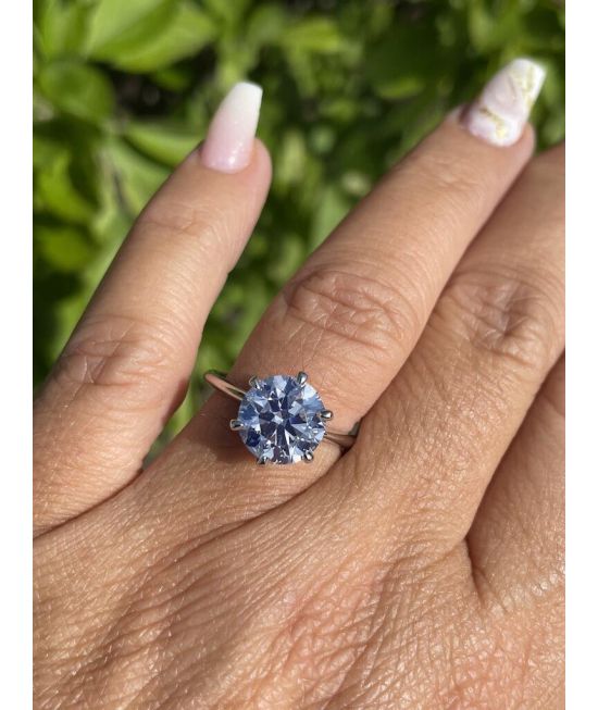 2.52 I vs1 Classic TIFFANY 6 prong STYLE SOLITAIRE ring