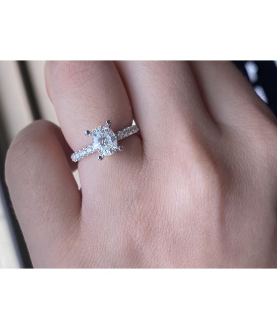 Tiffany & Co. 1.07 Diamond Engagement Ring