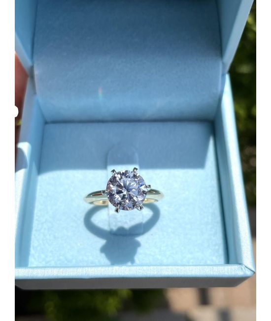 2.52 I vs1 Classic TIFFANY 6 prong STYLE SOLITAIRE ring