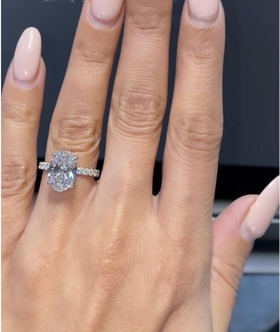 Oval diamond cost store