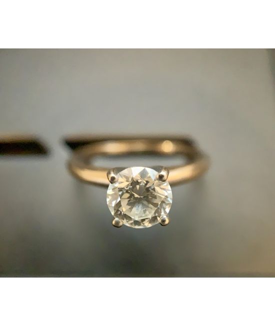 Sauer Zaha One-Diamond Ring​ | goop