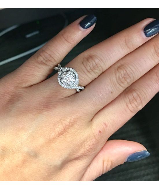 Halo infinity engagement ring clearance