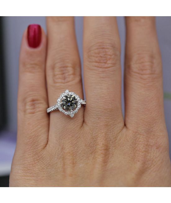 Buy quality 22 carat gold ladies fancy diamond ring RH-GR354 in Ahmedabad