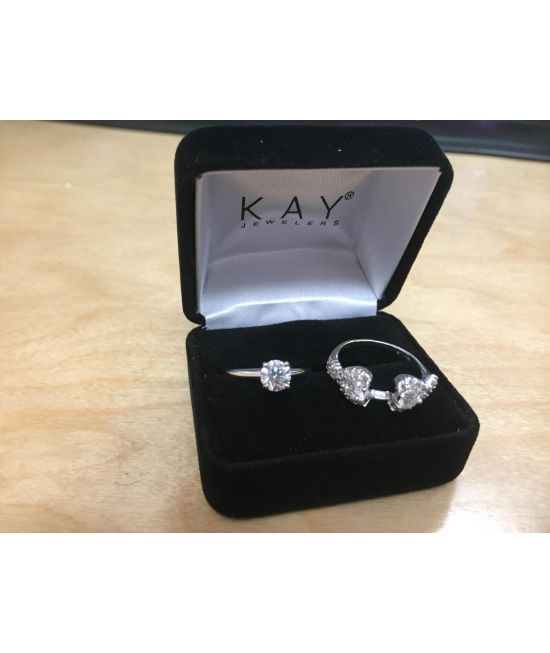 Kay jewelers store 1.5 carat solitaire