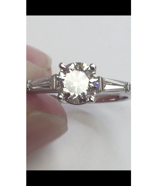 Diamond Engagement Ring, Snowflake Ring, Unique Engagement Ring White  Diamonds, Simple Engagement Ring, Delicate Engagement Ring - Etsy
