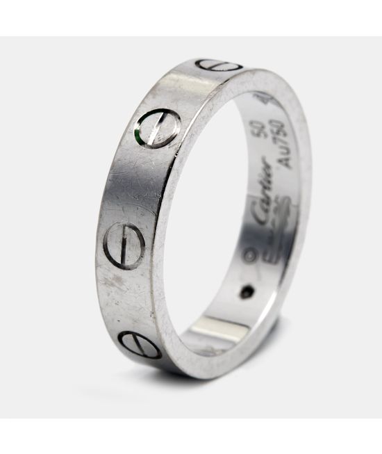 Cartier love cheap ring silver