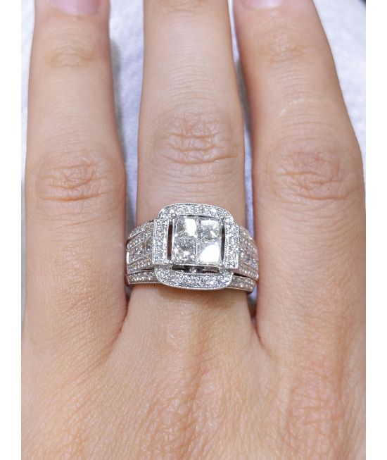 2.5CT Diamond Statement Ring