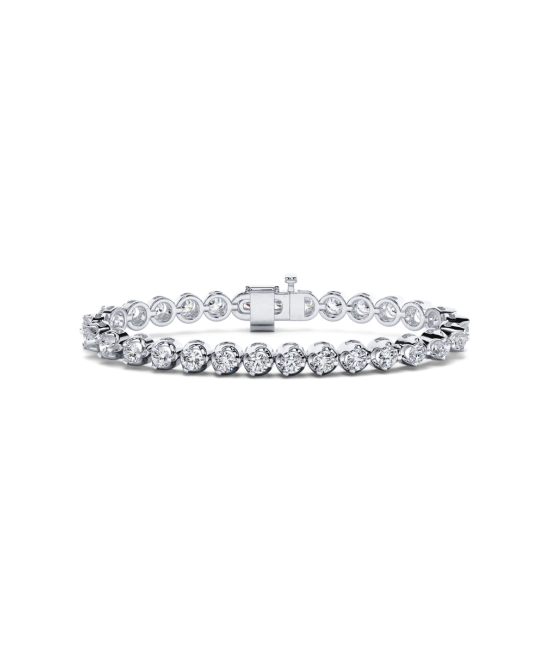 Luxury Diamond White Gold Filled Lady Bracelet For Women Perfect For  Engagement And Wedding Bridal Moissanite Jewelry From Lovejewelry99, $72.92  | DHgate.Com